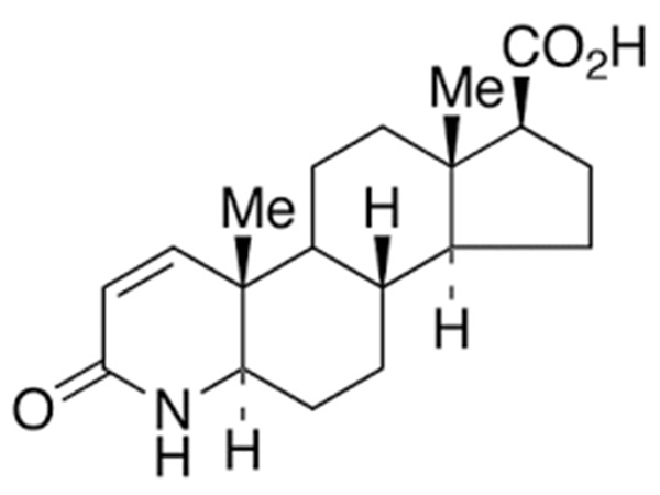 Acide 4-aza-5α-androstan-3-oxo-17β-carboxylique